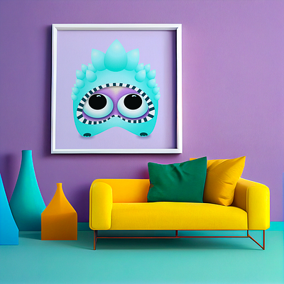 THE GOOGIES illustration illustrator kids art kids decor paintings