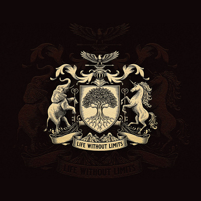 Coat of Arms branding graphic design illustration logo