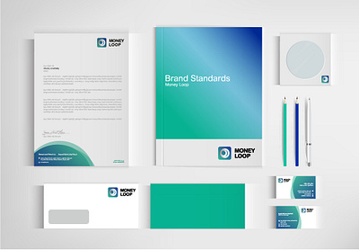 Money Loop branding graphic design illustration