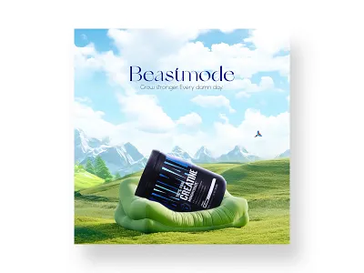 Gym Supplement banner design amazon listing banner ads banner design branding design facebook post graphic design gym banner gym supplement instagram ads meta ads social media social media graphic ui web banner