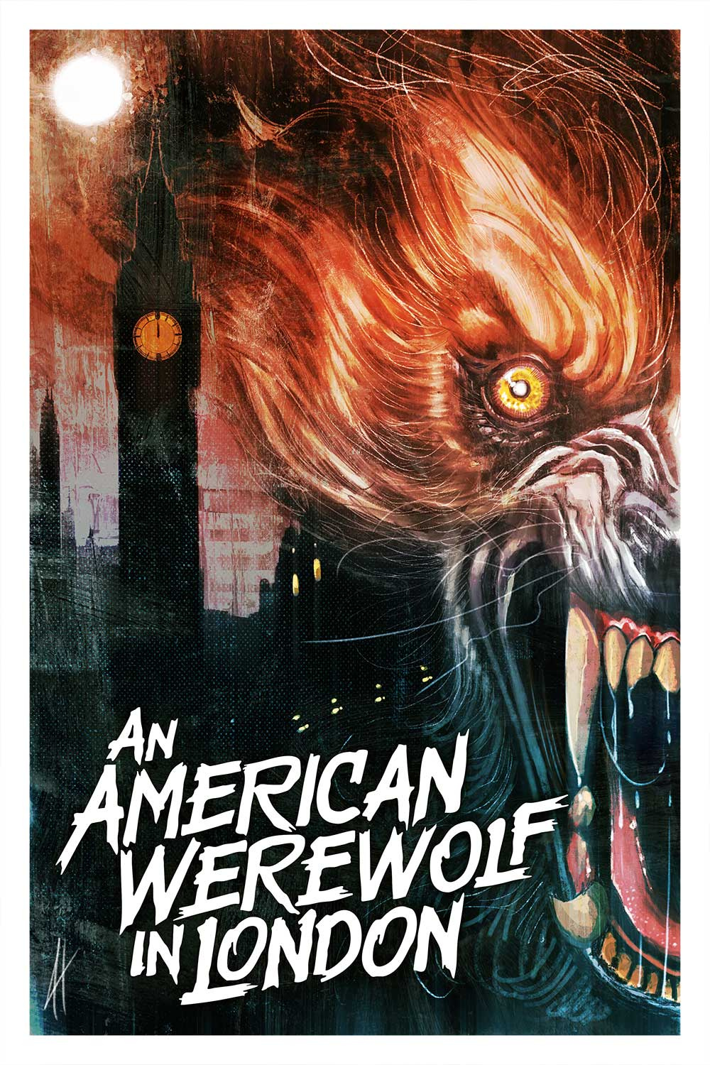 American Werewulfff illustration
