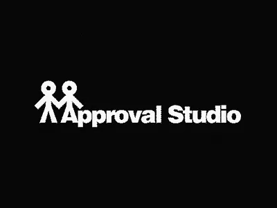 Approval Studio branding design illustration illustrator logo minimal stickman team