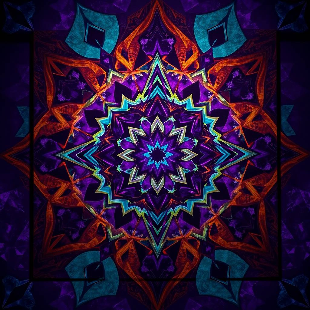 Example of Kit 6 Mandalas   Estamparia E Fundo