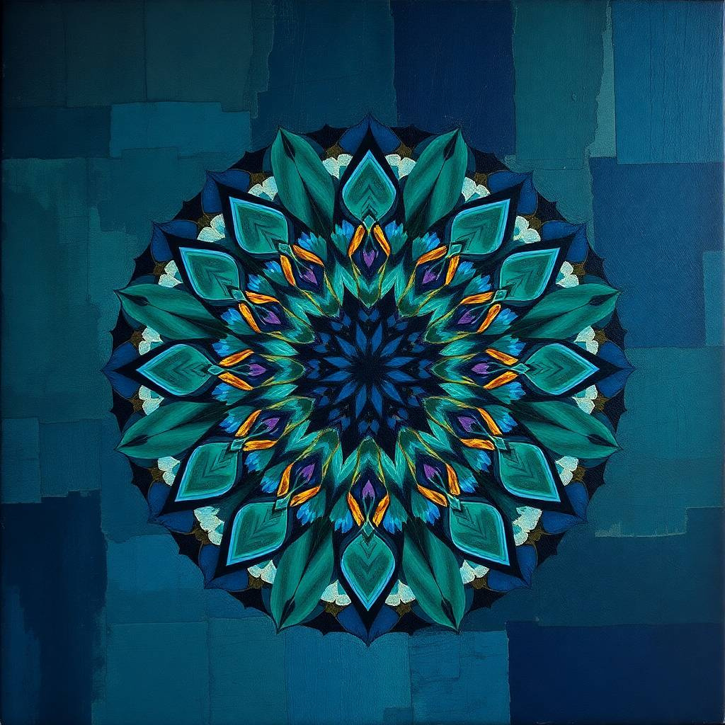 Example of Kit 6 Mandalas   Estamparia E Fundo