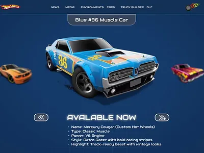 Hot Wheels Prototype animation branding logo motion graphics ui