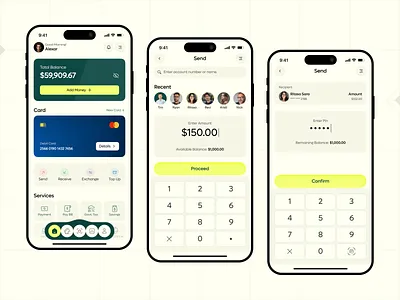 Shield Pay - Online Banking App UI Design app design bank banking app banking app ui design finance fintech mfs mobile app mobile banking online banking online banking app uiux product design ui uiux visual