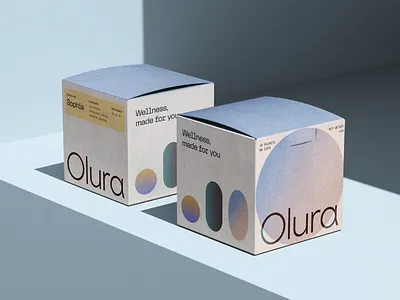 Olura brand identity branding branding and packaging branding design design graphic design healthcare healthcare design illustration logo logotype packaging packaging design pills supplement supplements vector