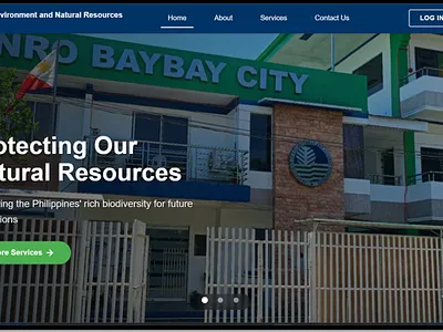 Online Permit Application System for the DENR-CENRO Baybay app application branding design figma landing logo maps reports system design tracking ui uiux design ux web design webapp webapp design