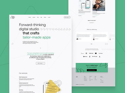 AppTailors - Branding branding design ui website