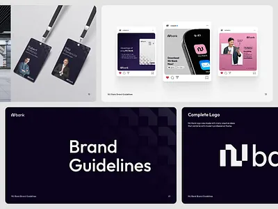 Brandbook for NU Bank animation banking brand identity brandbook brandidentity branding design finance branding financial fintech graphic design illustration logo logo construction logo meaning styleguide supergraphic typography ui visual identity