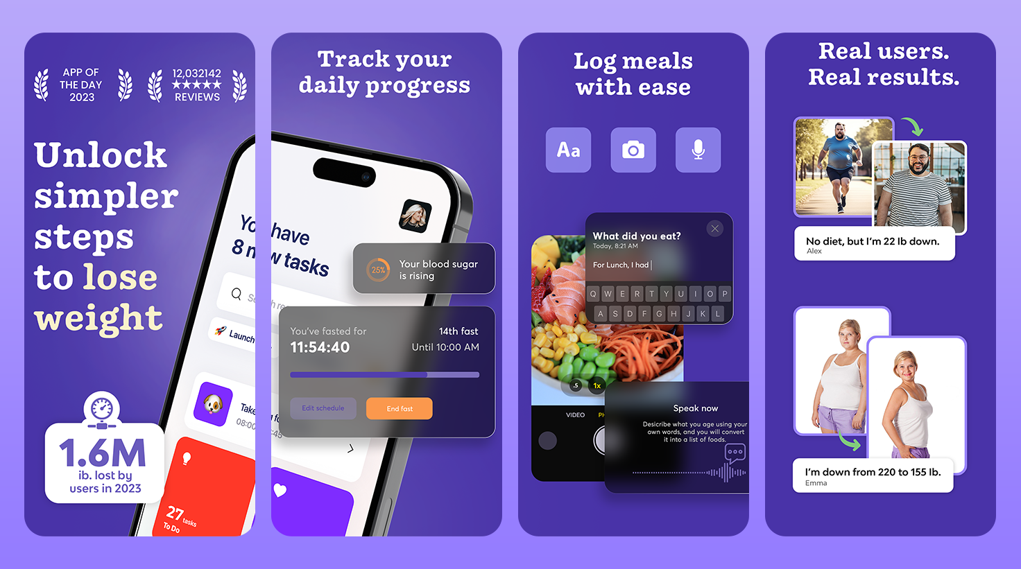 Weight Loss App Screenshots for the App Store app app screenshots app store design figma graphic design logo mobile apps mobile design mobile screenshots photoshop play store screenshots screenshots store graphics ui ux