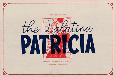 Lalatina Patricia | Hand Drawn Script Duo freehand