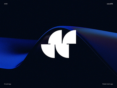 Modern N Letter Logo Design for Tech & Startup Brands monogram logo