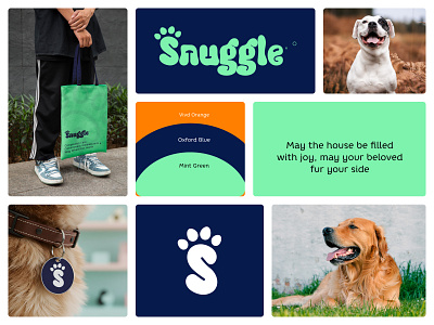 Snuggle® | Petcare & Food Branding brand guideline brand identity branding custom logo iconic logo logo logo branding pet care branding pet care logo pixelory