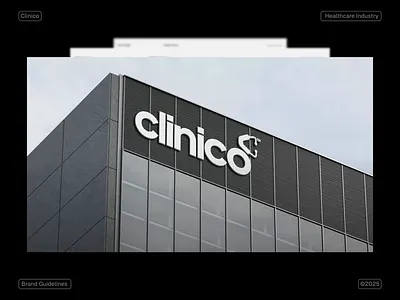 Clinico - Clinic & Madical Brand Guidelines aero design brand design brand identity branding branding design clinic logo design diagnostic center health tech healthcare logo logo concept logo mark medical medical logo minimal online doctor pharmecy redesign visual identity