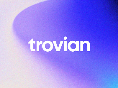 Trovian Wordmark - A Modern Brand for Collaboration brand identity branddesign branding colaboration designprocess geometrictypography logo logodesign minimal minimaldesign saas saasbranding typographylogo visualidentity wordmark