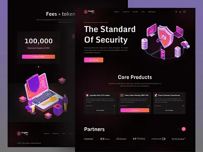 CyberSecurity Education Services Website cyber security website cybersecurity data security digital safety education landing page network security security security website server web design website redesign