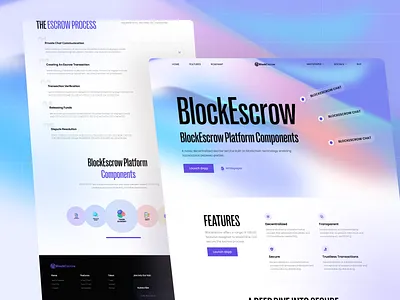 Blockchain Website ai ai service blockchain crypto cryptocurrency defi fintech ico landing page motion graphics network token ui web web design inspiration website motion