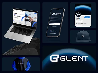 Glent | Brand Identity & Logo Design brand design brand identity brand identity design branding digital identity g logo innovation logo logo identity logo design modern logo tech branding timeless logo typography visual identity