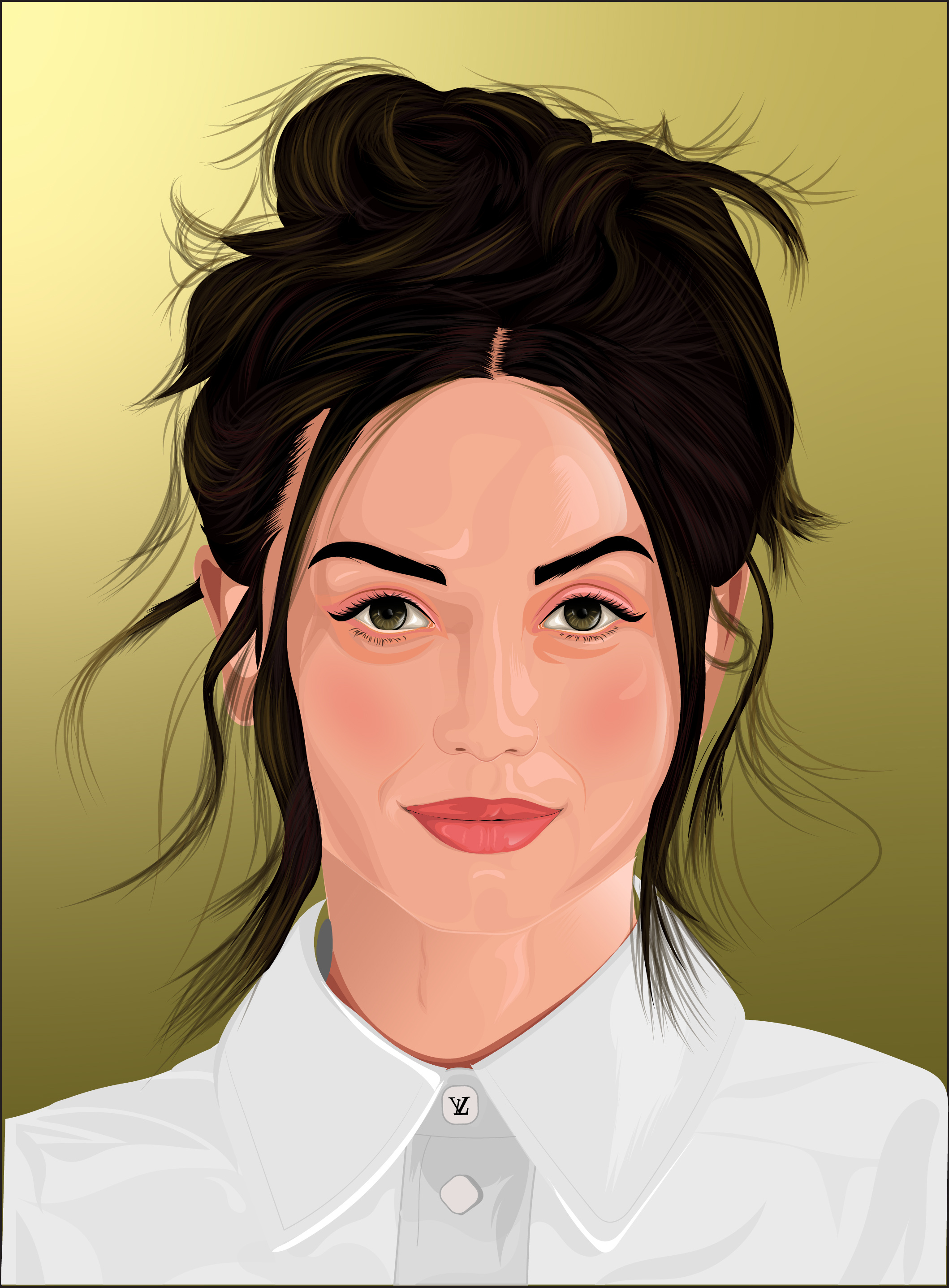 Example of Vector Portrait