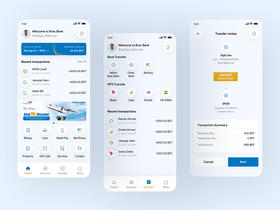 Brac Bank Mobile App Redesign banking app case study clean dipakuiux dribbble best shot experience finance fintech mobile app mobile banking payment method popular redesign reseach uiux case study user wallet