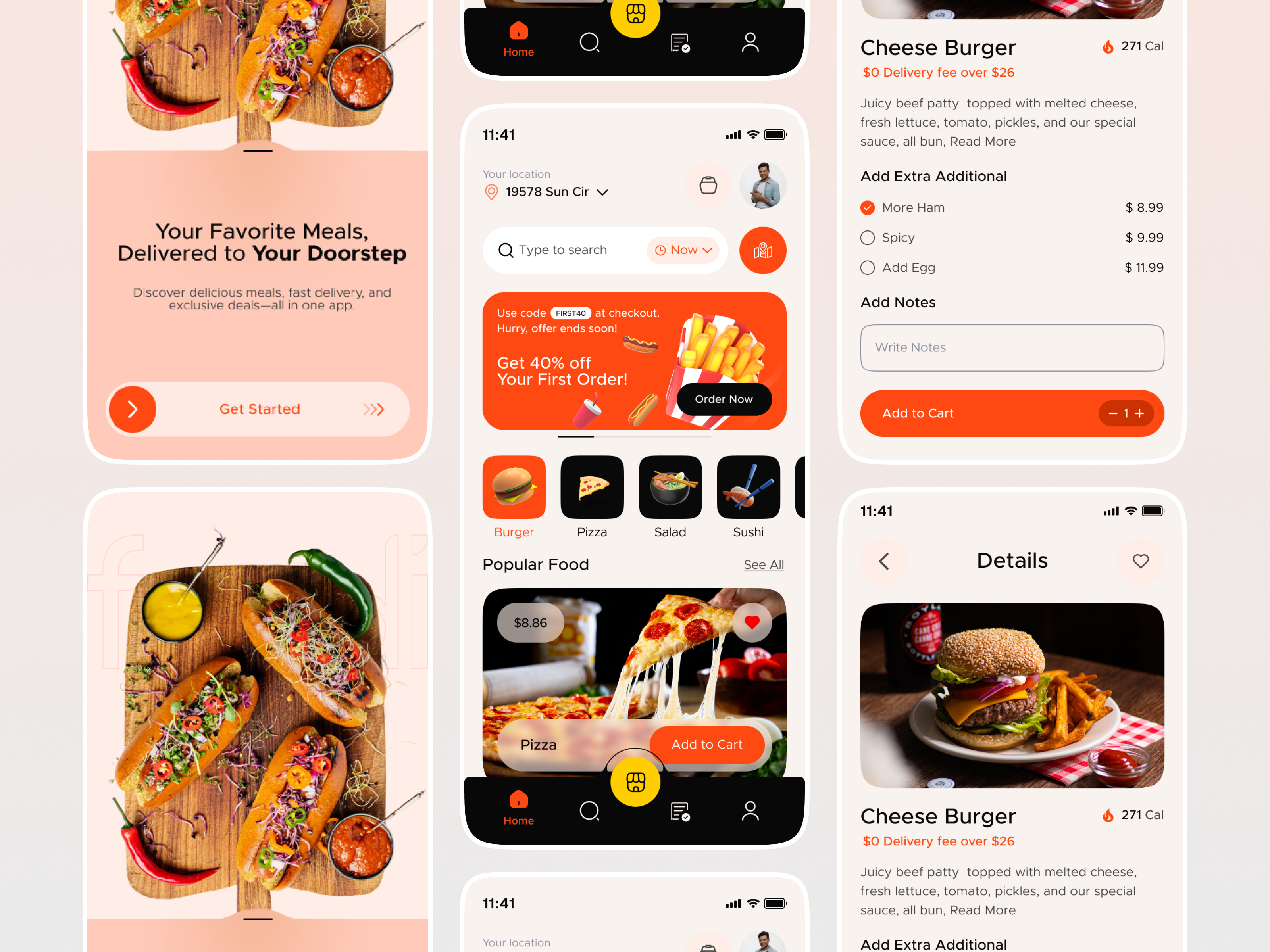 Example of Mobile App UI/UX Design