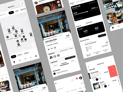 Restaurant mobile app app mobile ui