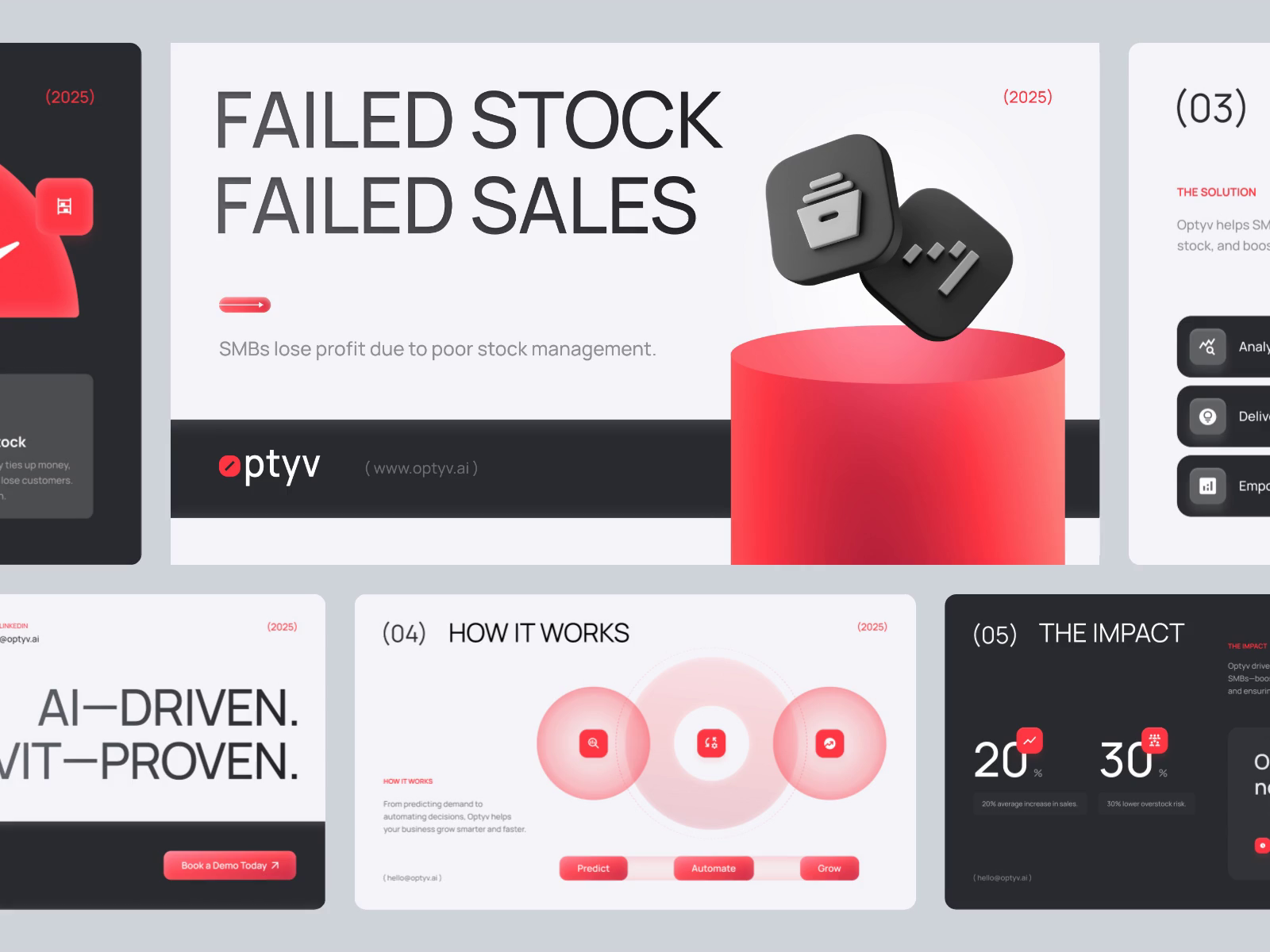 Example of Presentation & Pitch Deck Design