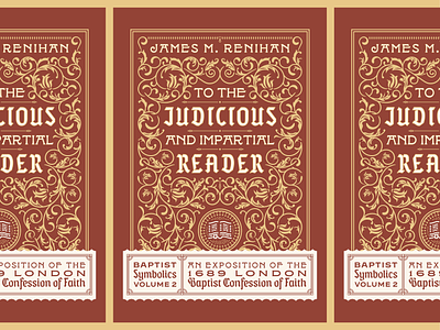 To The Judicious and Impartial Reader (Bookcover) book cover book cover design bookcover design graphic design illustration peter voth design vector