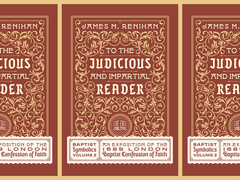 To The Judicious and Impartial Reader (Bookcover) book cover book cover design bookcover design graphic design illustration peter voth design vector