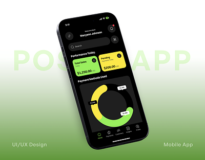 POS Mobile App – UI/UX Design android app app design application design b2b bills ios app mobile design mobile interface payment point of sales pos mobile app pos system sell store ui ux