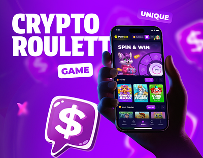 Crypto Casino - Roulette Game betting casino casino app casino game casino template casino ui crypto casino crypto gambling gambling online casino roulette