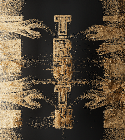 Truth 3d 3d type 3d typography cinema 4d graphic design motion graphics