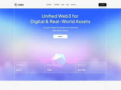 Real World Assets assets crypto crypto landing page invest landing page real world assets rwa web web design web3