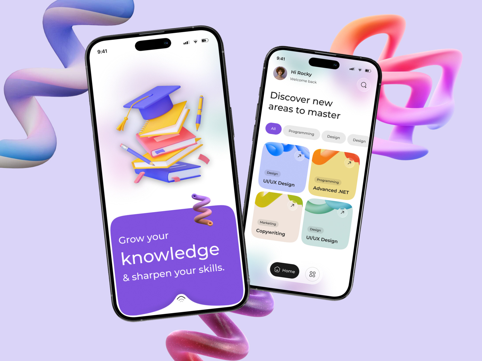 Example of Mobile App UI Design