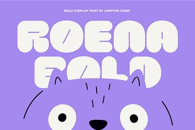 Roena - Bold Font bubble font