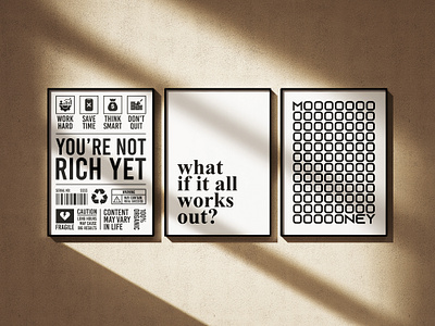 The Drive to Succeed | Minimal Poster | Wall Art business digital art frame grind money poster success wallart work