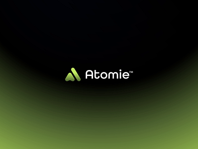 Atomie™ - B2B SaaS Logo Animation animation atomie branding b2b branding brand identity corporate identity futuristic design geometric logo green branding logo animation logo design minimalist b2b branding project minimalist logo modern logo modern tech company logo design saas branding saas logo startup branding visual identity