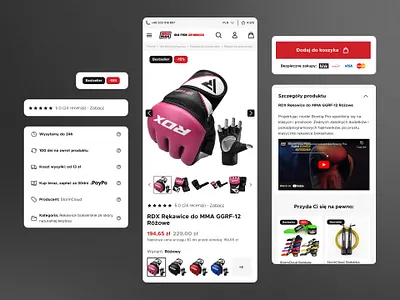 E-commerce Product Page — Social Proof in Action ecommerceui mobileweb productpage socialproof ui web design