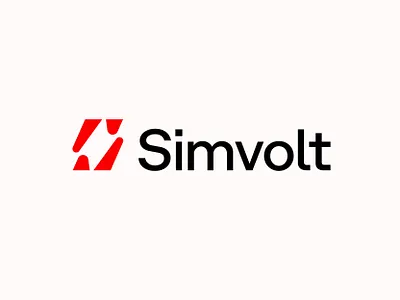 SimVolt logo design brand identity branding design electric icon identity logo logo design logo mark logotype minimalist modern logo s logo symbol tech technology logo vector volt logo