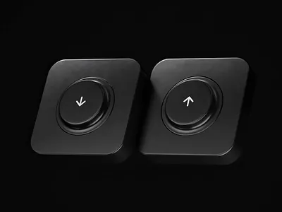 *Click*Click* 3d 3dmotion animation button clean device minimal motion graphics music