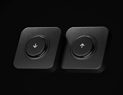 *Click*Click* 3d 3dmotion animation button clean device minimal motion graphics music