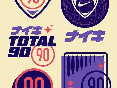Nike Total 90 is back! branding design faelpt illustration instagram lettering nike total 90 type typedesign typography ui