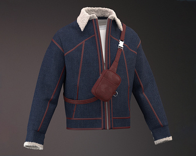 Men's Casual Winter Set 3d 3dfashion 3dmodeling design