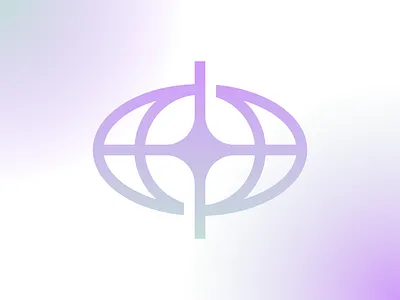 Globe & Star Logo Mark brand branding compass creative design earth globe icon logo logodesign logomark minimal shine star tech