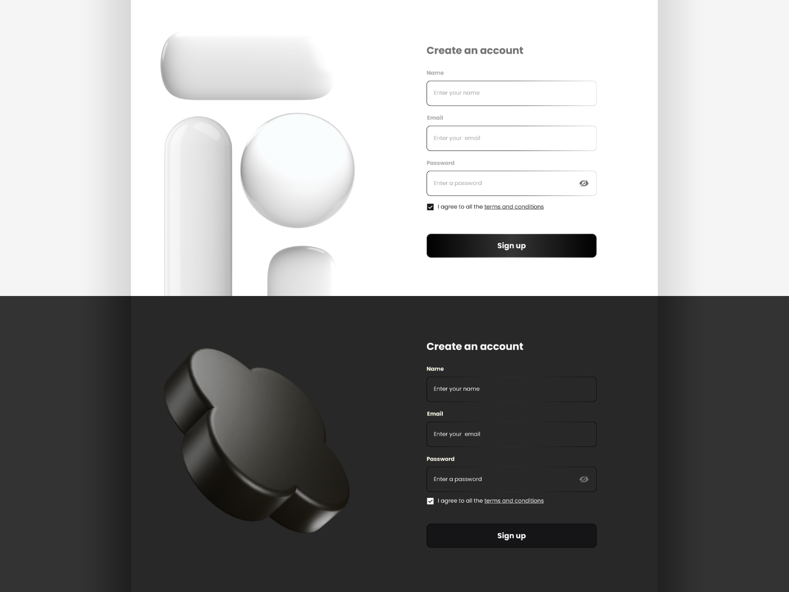 Simple Black & White Login – Modern Minimalist Aesthetic 3d adobe agency animation app art branding design graphic design icon illustration logo minimal procreate saas typography ui ux vector web