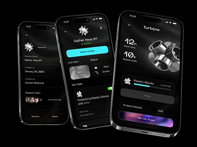 Space Gathering App Concept app branding creative dashboard design ios minimal ui ux