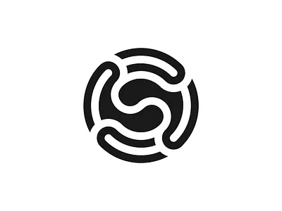 Swirl letter S logo alphabet branding creative curve design graphic design icon initial letter letter s logo logo design logo designer mark monogram s s logo swirl swirl logo symbol