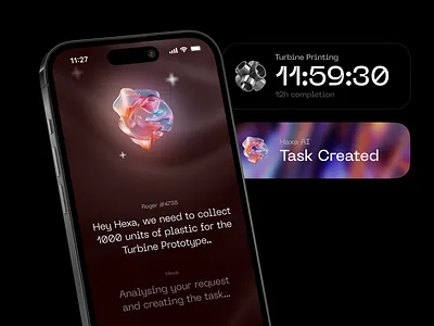 AI Chat Concept ai app chat creative dashboard design illustration interaction minimal ui ux
