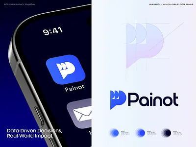 Letter P logo design - Unused a b c d e f g h i j k l m n app icon symbol blockchian brand identity branding ccustom ecommerce letter p logo lettermark logo logo designer logos modern logo p logo print saas startup logo top logo design web3 logo